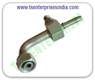 Hydraulic Bends 90 degree Hydraulic Female Bends 45 degree Hydraulic hose pipe fitting Bends manufacturers suppliers in india punjab ludhiana